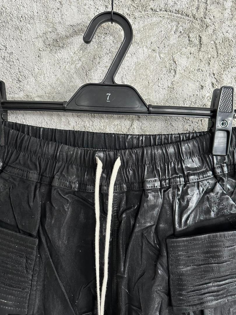 RICK OWENS DRKSHDW 2025SS ダブルリング ショーツ（モダンな