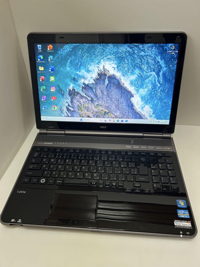 Windowsノート本体 NEC LaVie LL750/FS6B T019052 NEC LaVie L LL750/FS6B T019052 - メルカリ