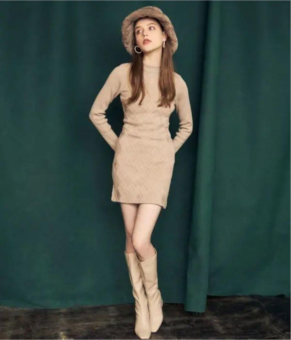 オレンジ系 Free Size 楽ギフ 包装 Eimy Istoire Esアーガイルミニニットワンピース ミニワンピース ワンピースオレンジ系free Size 8 736 Coyoterungolf Com