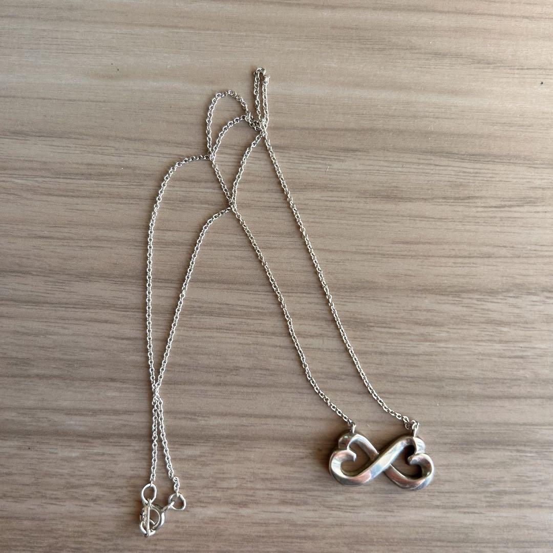 TIFFANY&Co. ティファニー ダブルラビングハート シルバー ネ