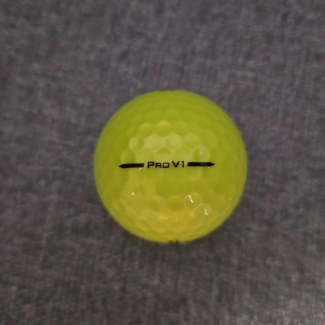 2025年　Titleist Pro V1 ゴルフボール イエロー　15個