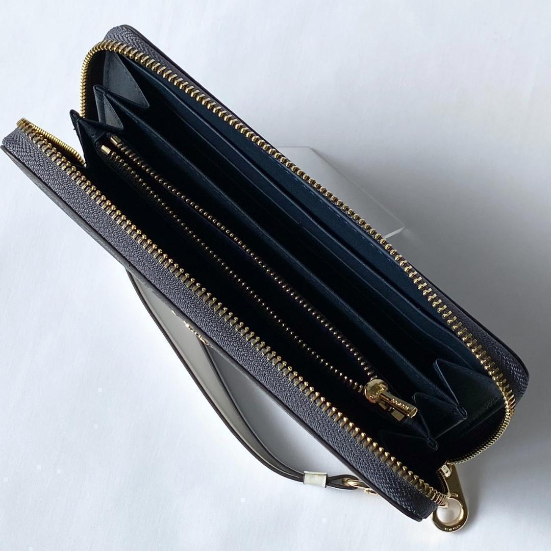 購入者決定COACH 長財布 シグネチャー ロングジップ デニム ウォレット