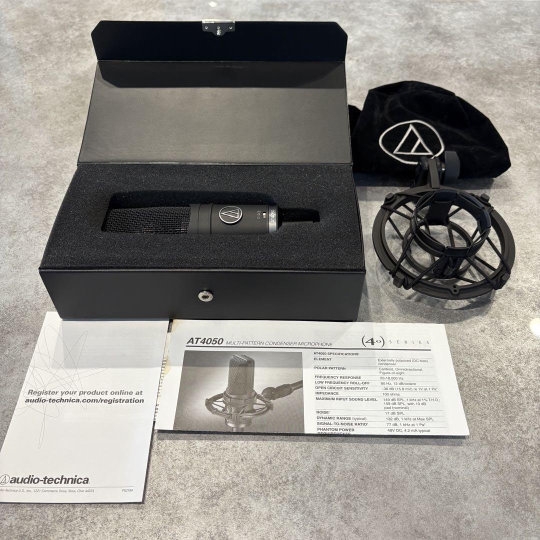 【極美品】 Audio-Technica AT4050