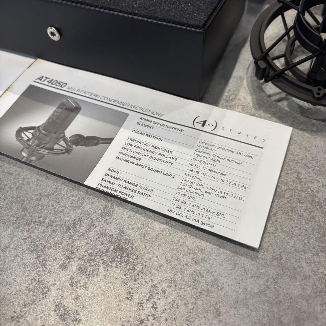 【極美品】 Audio-Technica AT4050