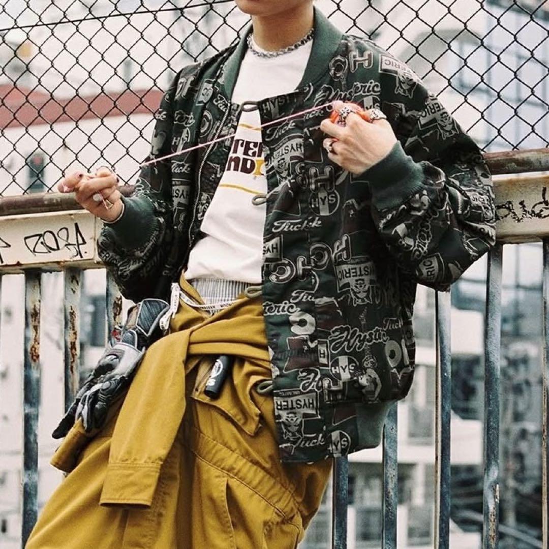 特価⭐︎HYSTERIC GLAMOUR MA-1 フライトジャケット HYSTERIC GLAMOUR LONDON TOKYO MA-1 フライトジャケット