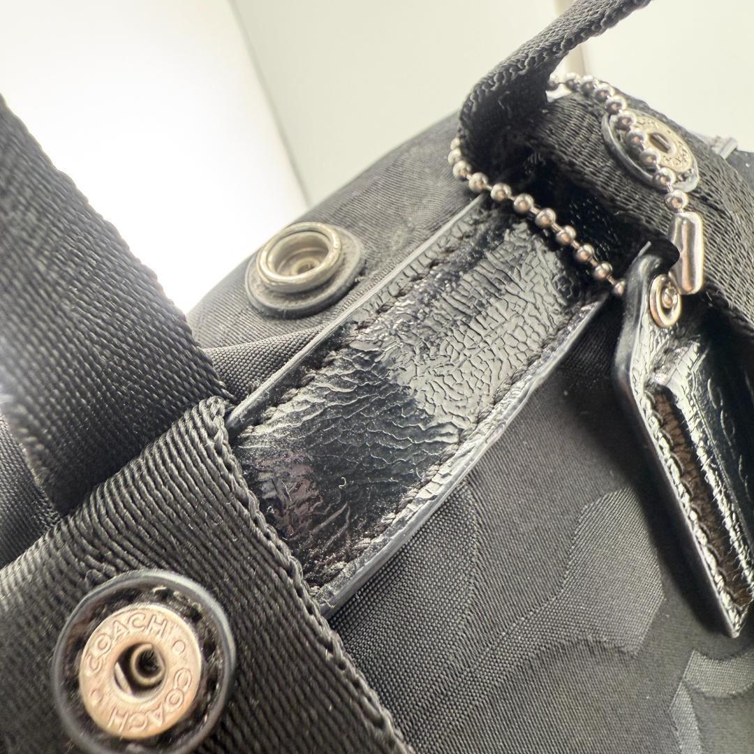 COACH コーチ バックパック リュック 折りたたみ ナイロン シグネチャー COACH コーチ バックパック リュック 折りたたみ ナイロン シグネチャー