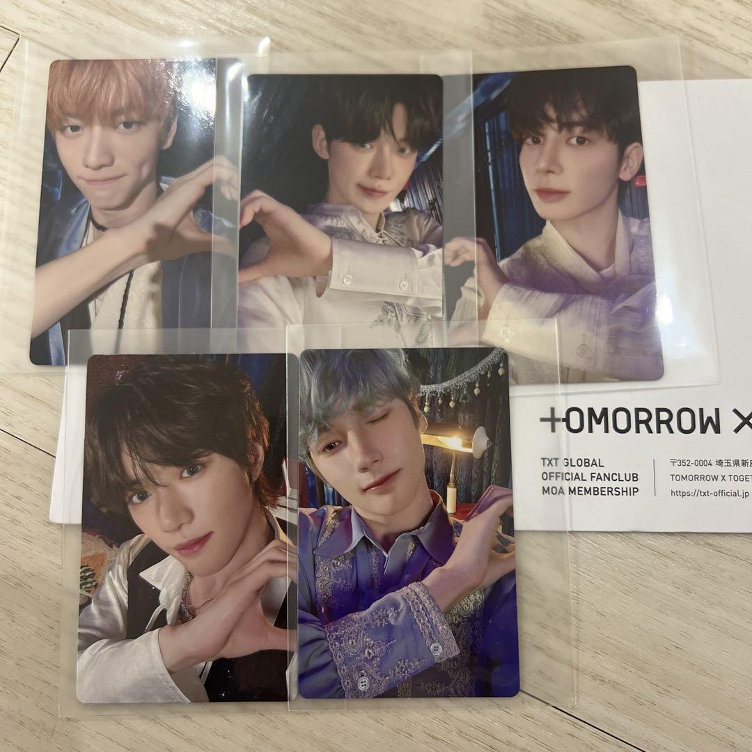 TXT 2024 FC限定 アンケート 当選者1000人 トレカ 5枚 TXT 当選 アンケ一ト 2024 FC membershipトレカ5枚 - メルカリ