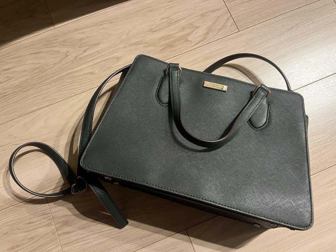 Kate Spade ダークグリーン ハンドバッグ