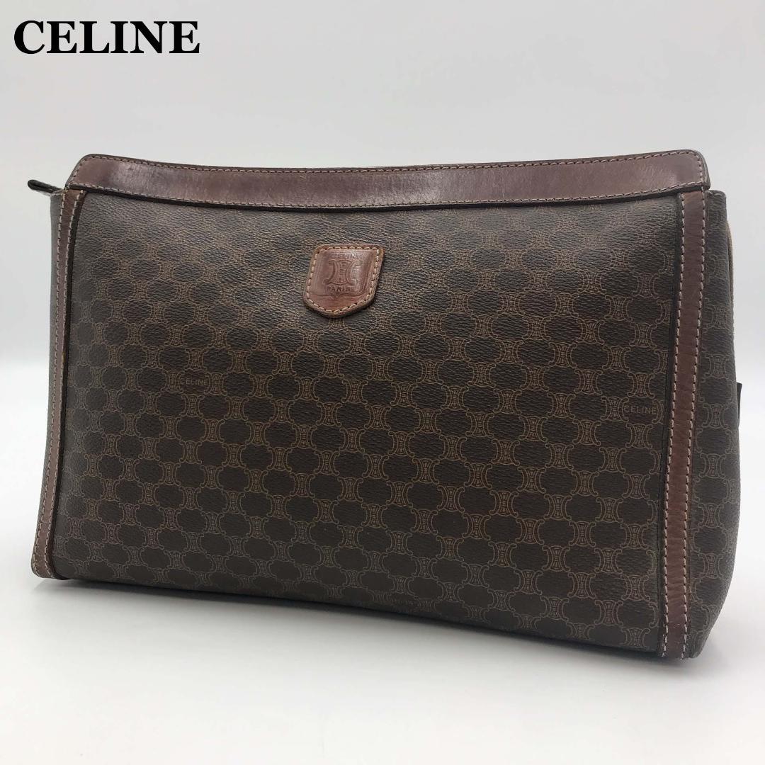 準備中 CELINE クラッチバッグ ブラウン