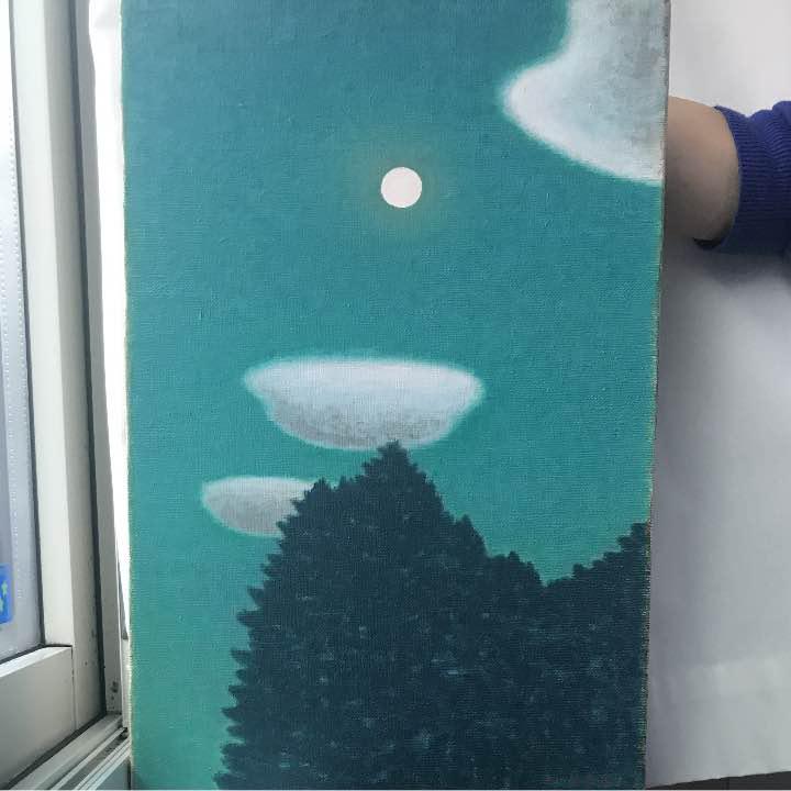 【原画】 満月 越智 紀久張