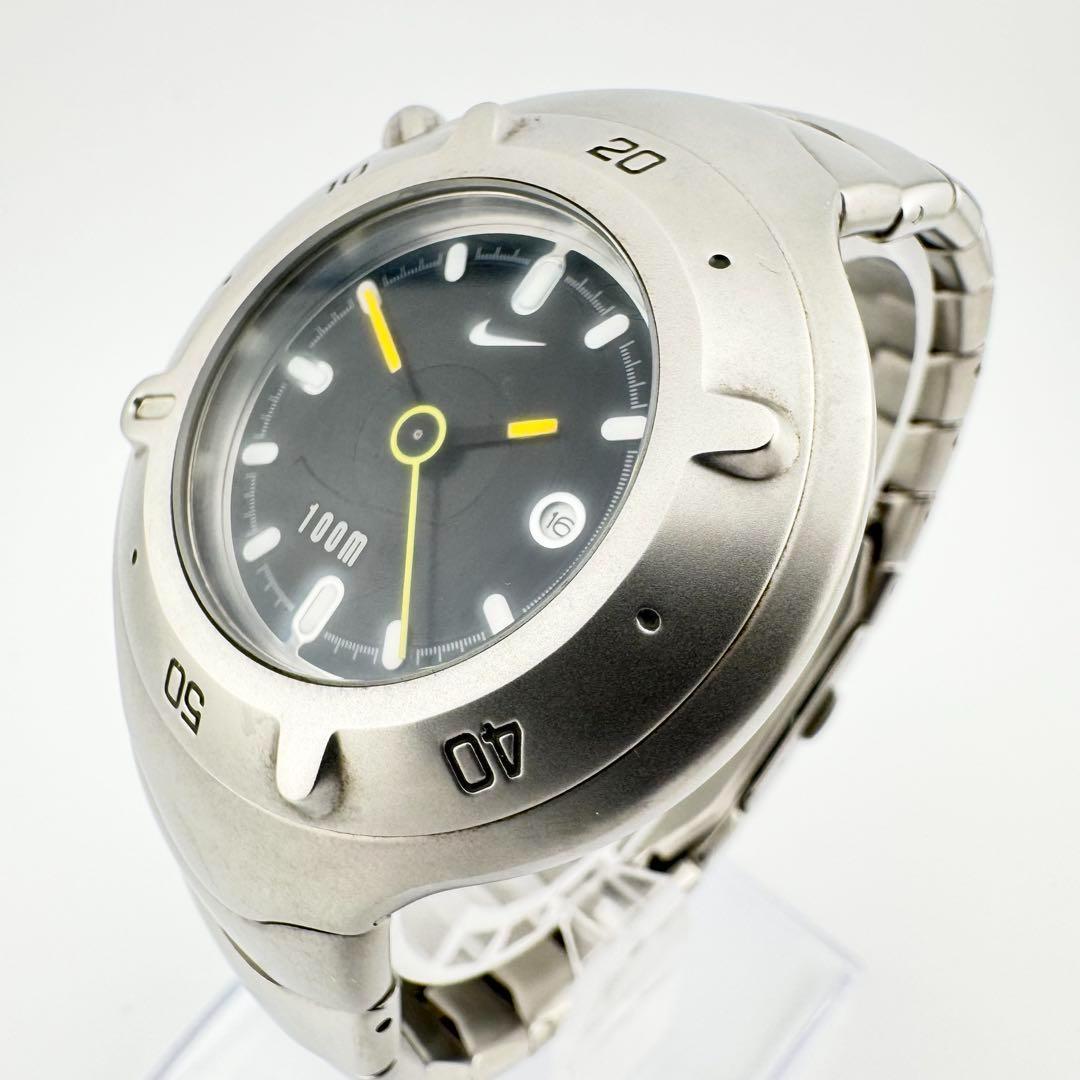Nike Grand Cayman Dive Watch WW0017 腕時計 Nike Cayman WW0017 45mm Watch 100m In Good Condition (New