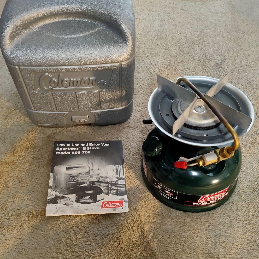 Coleman 508 ツーレバー 1987年2月製 ジャンク Coleman 508 ツーレバー 1987年2月製 ジャンク