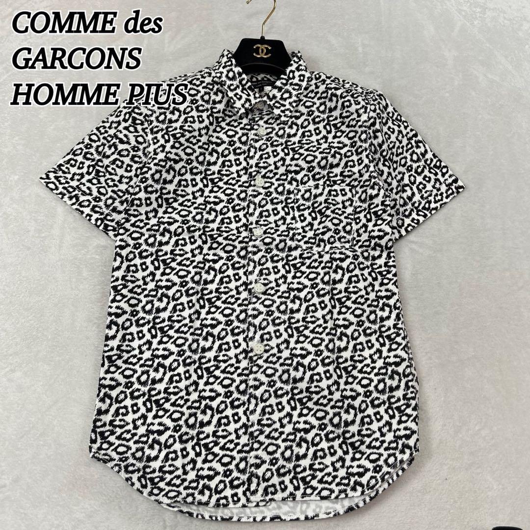 J480 S コムデギャルソンオムプリュス レオパード シャツ メンズS COMME des GARCONS HOMME PLUS