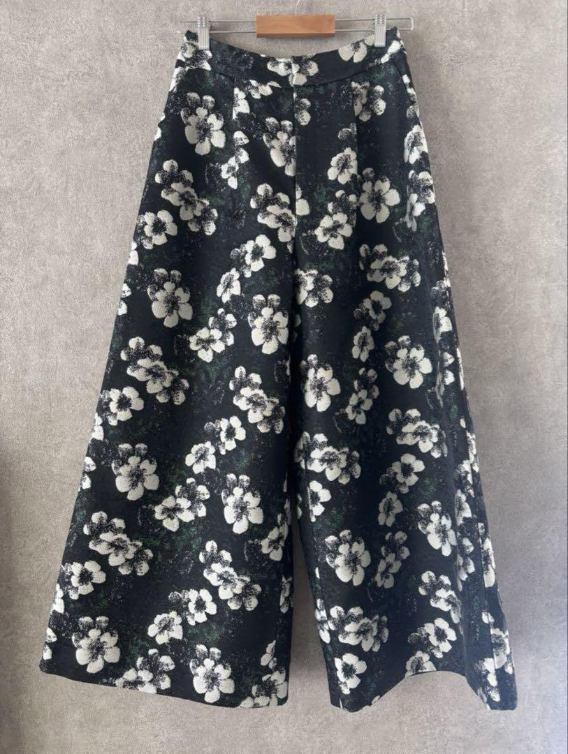 【美品】シティショップ　ジャガードワイドパンツ 新品】CITYSHOP シティショップ ジャガードワイドパンツ - メルカリ