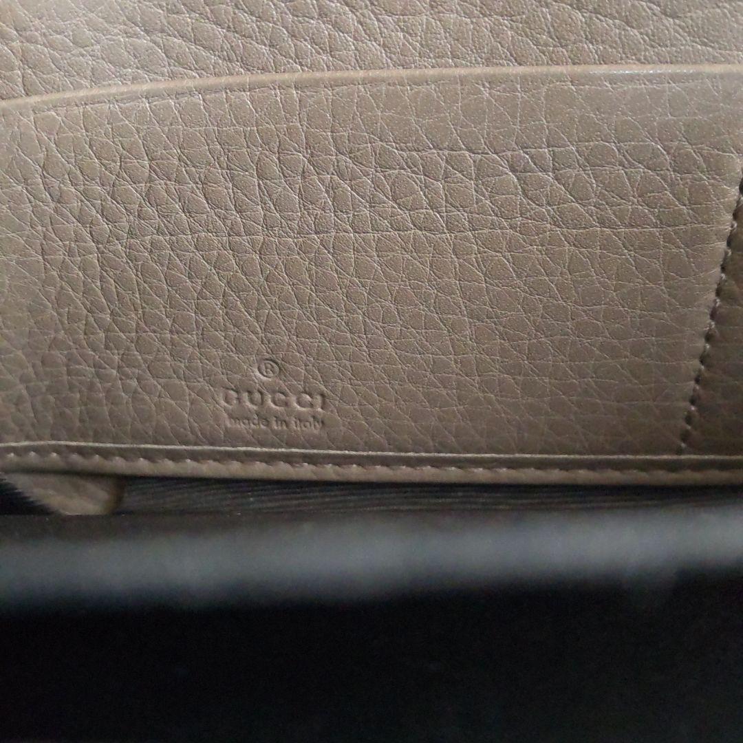 最終価格、本日削除❢GUCCI グレー 長財布 GGロゴ