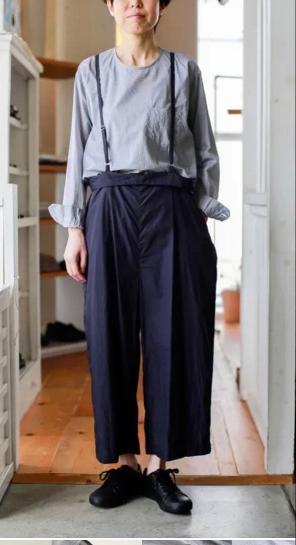 ゴーシュ チェックブロード ノー シャツM gauche