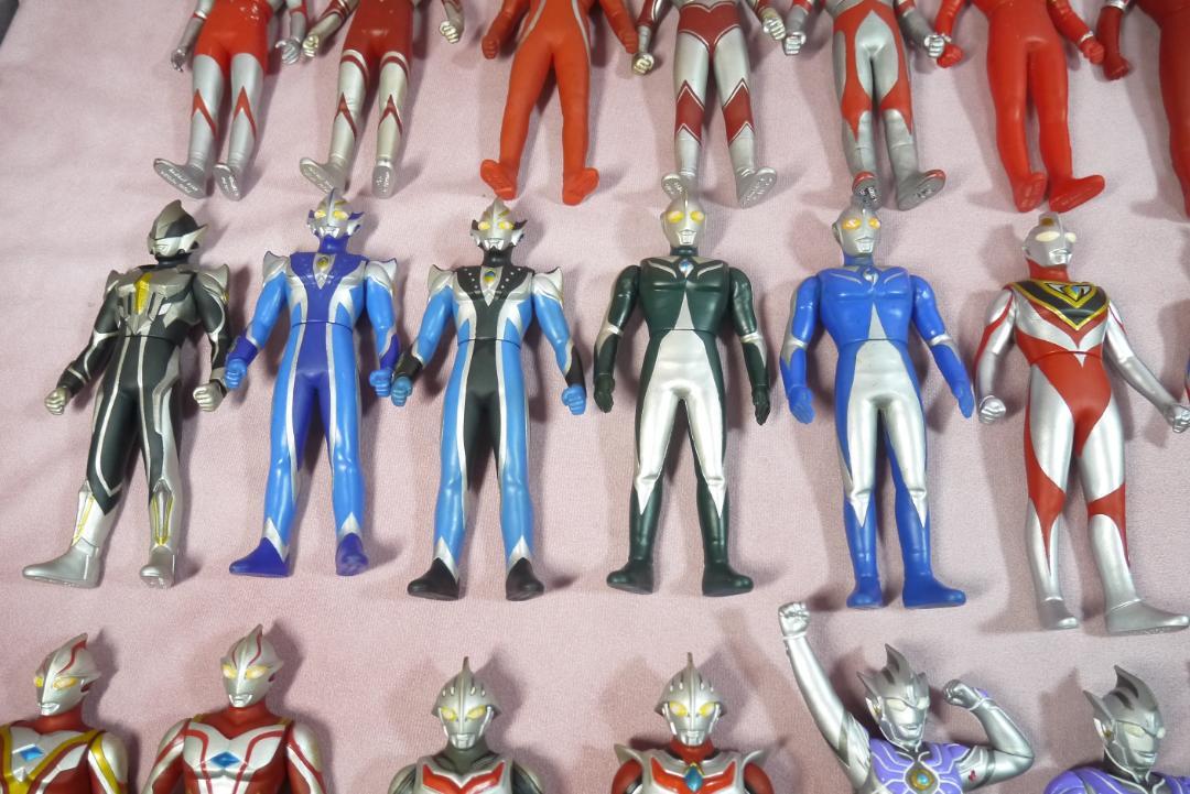 ウルトラヒーローシリーズ　800サイズ　新金型ソフビ　43体セット