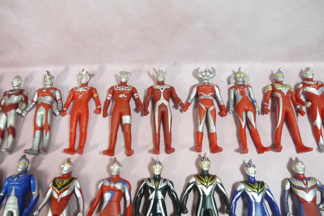 ウルトラヒーローシリーズ　800サイズ　新金型ソフビ　43体セット