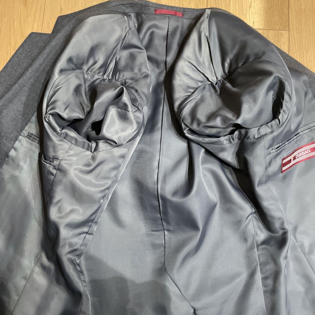 DURBAN グレー 76 M メンズスーツ 秋冬 セットアップ ダーバン