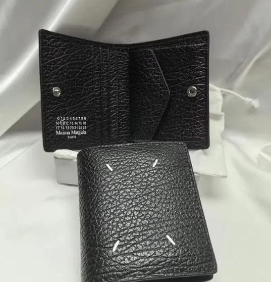Maison Margiela ブラック 三つ折り財布