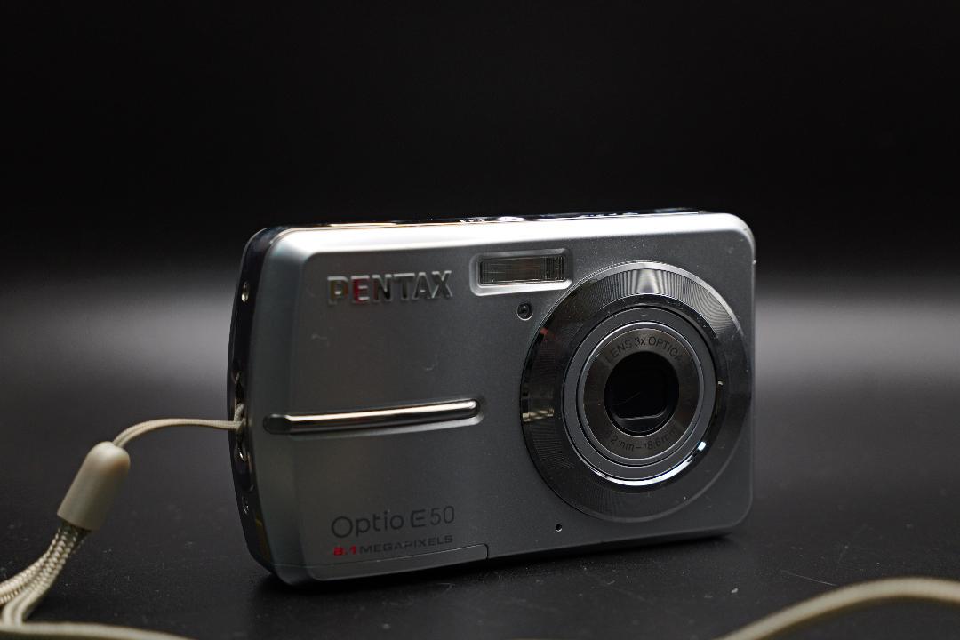 【動作確認OK】PENTAX ペンタックス Optio E50 レトロコンデジ