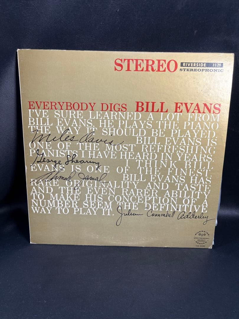 C061 Everybody Digs Bill Evans 見本盤傷や汚れあり