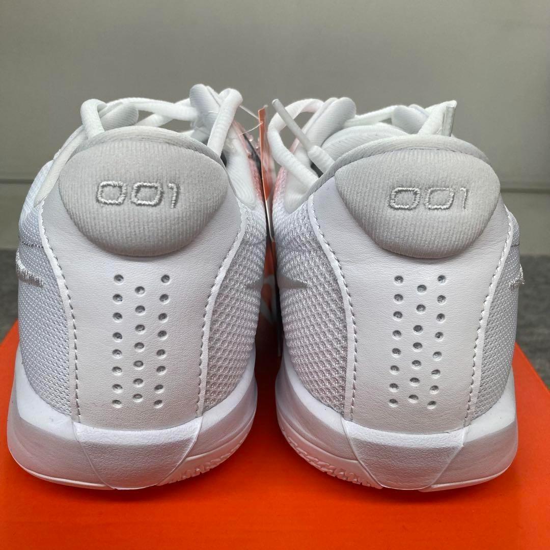 新品 NIKE ナイキ バスケットシューズ バッシュ スニーカー 白 27 ナイキ バスケットシューズ バッシュ スニーカー 白 NIKE 新品