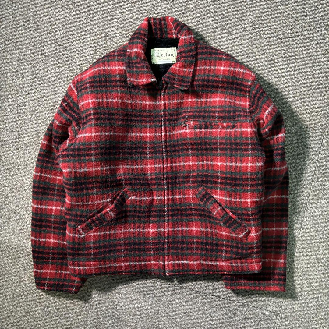 USA製 melton 3M シンサレート ジップアップジャケット