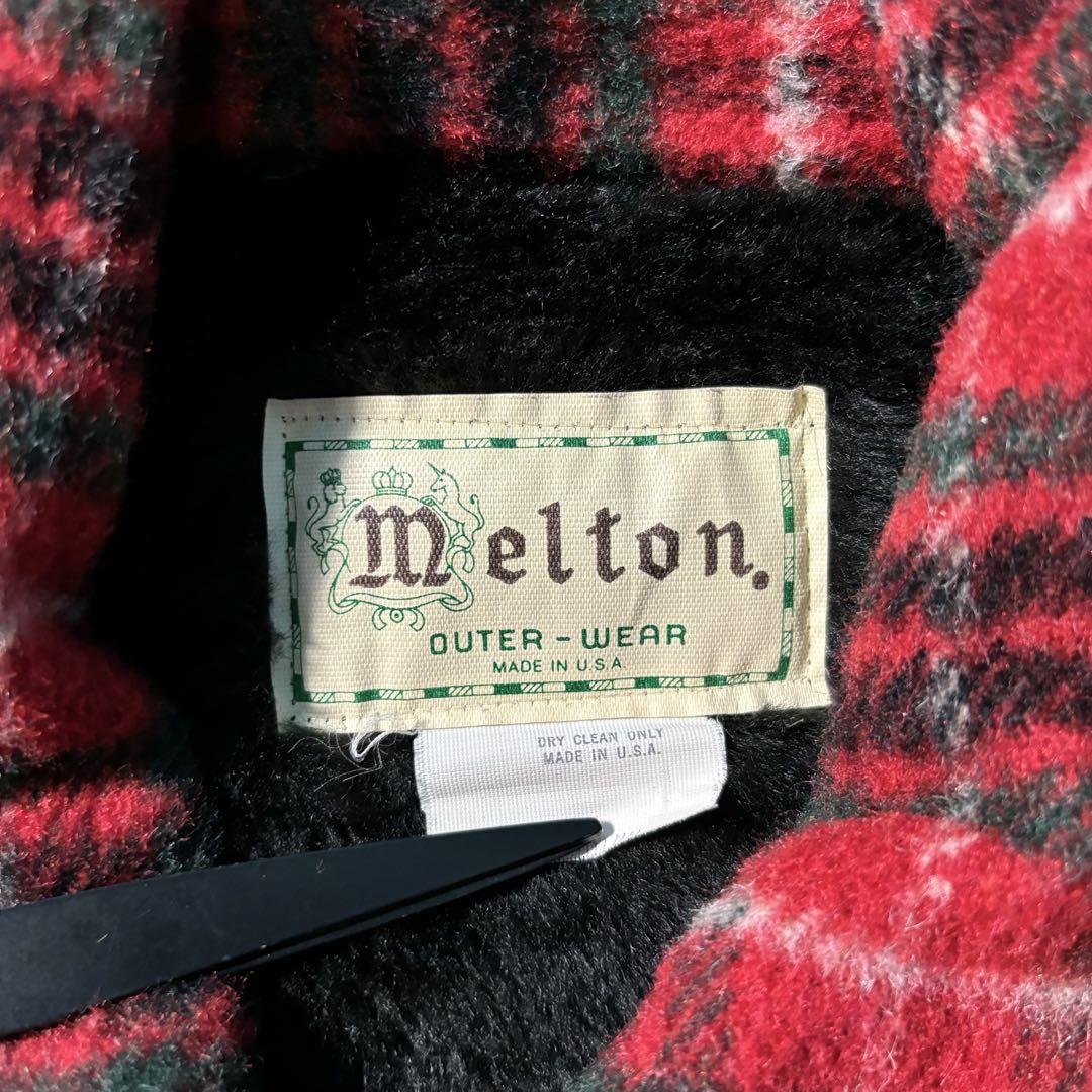 USA製 melton 3M シンサレート ジップアップジャケット