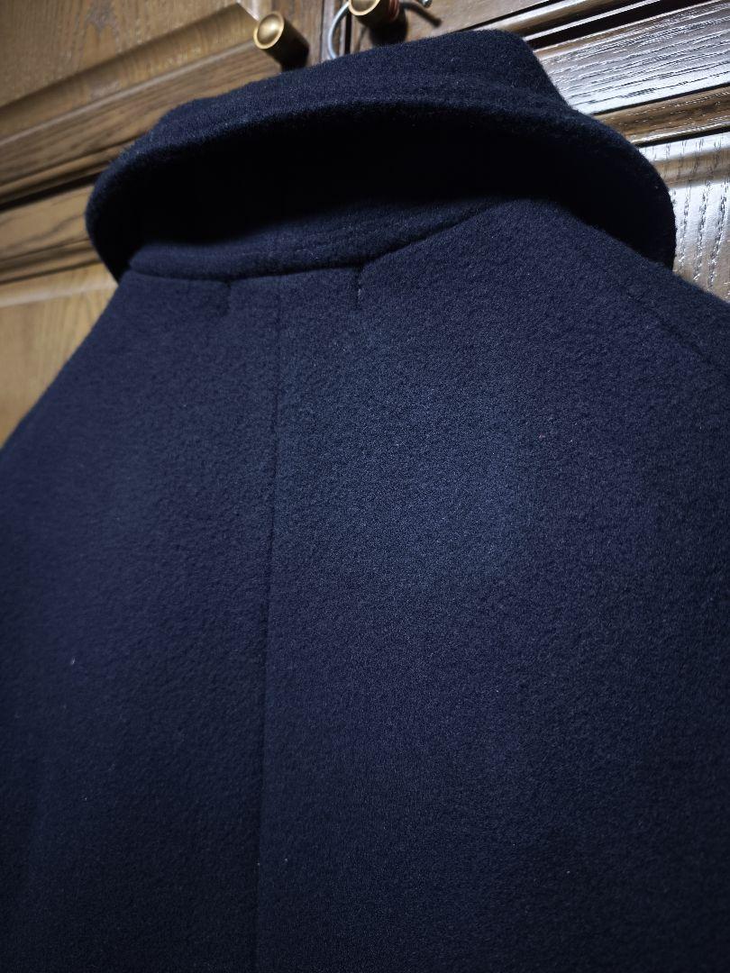 BONCOURA ウールカシミヤメルトン ピーコート　38 M