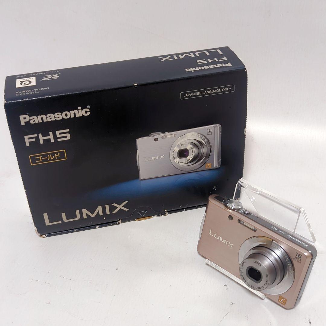 韓国ブランド通販サイト Panasonic ピンクゴールド DMC-FH5 LUMIX デジタルカメラ デジタルカメラ