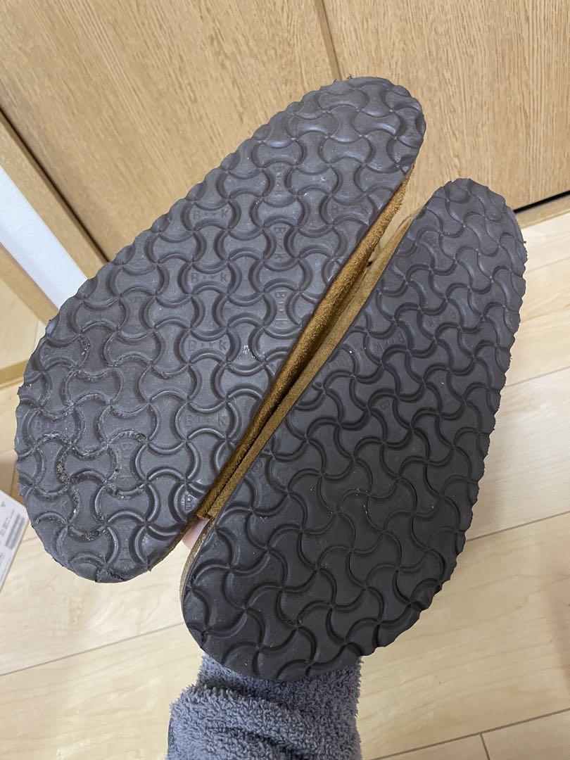 BIRKENSTOCK 美品　ブラウン スエード ストラップサンダル