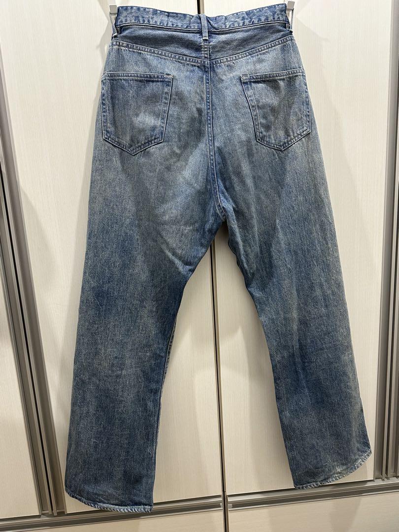 パンツ 23AW SELVEDGE FADED LIGHT DENIM PANTS