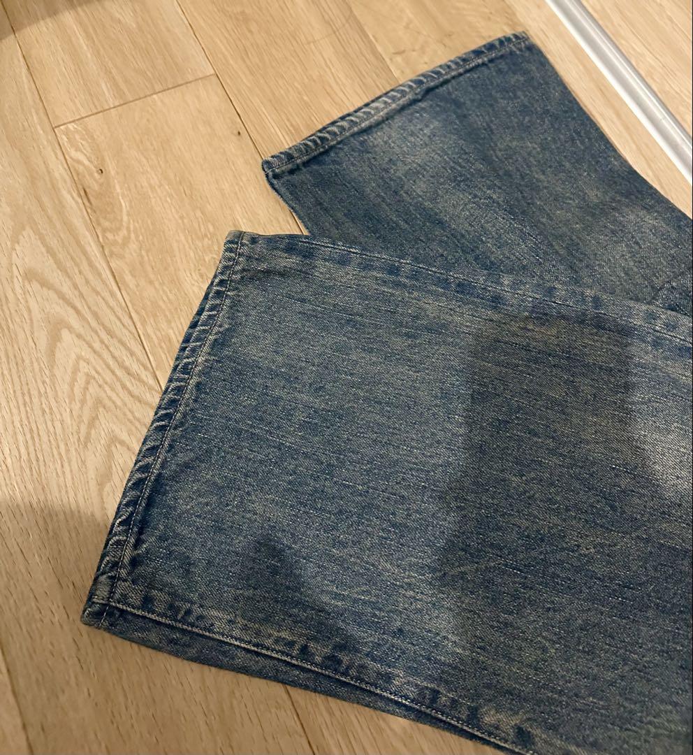 パンツ 23AW SELVEDGE FADED LIGHT DENIM PANTS