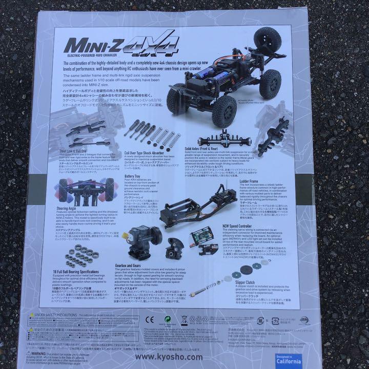 即納新品　京商 MINI-Zミニッツ4×4 ジープ ラングラー ルビコン