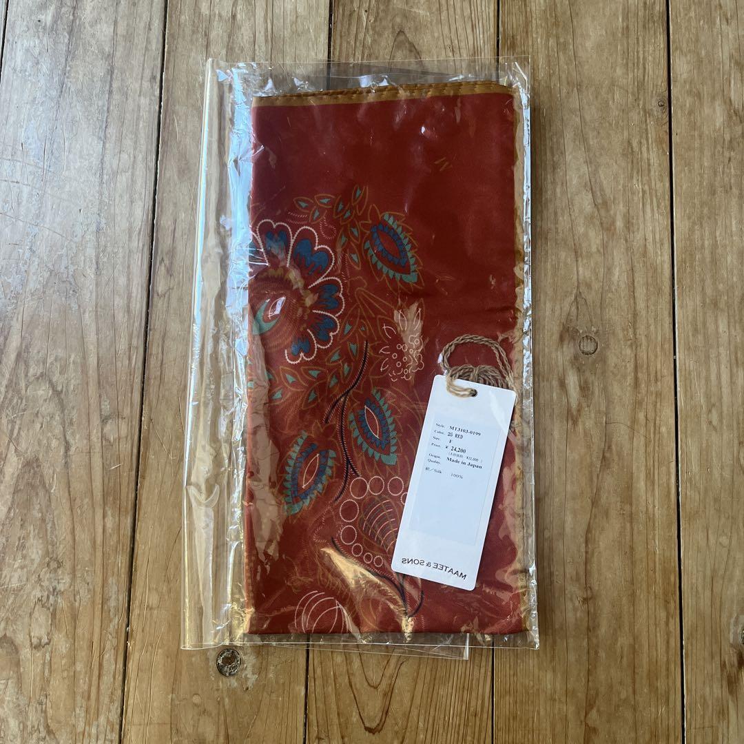 maatee&sons スカーフ 新品
