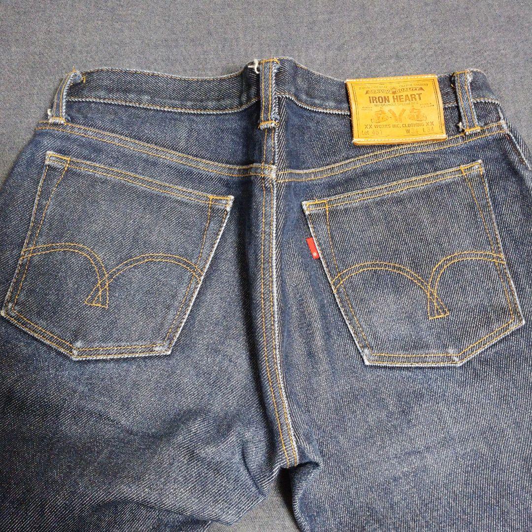 アイアンハートデニムLot 461 W34 L34 ブーツカット