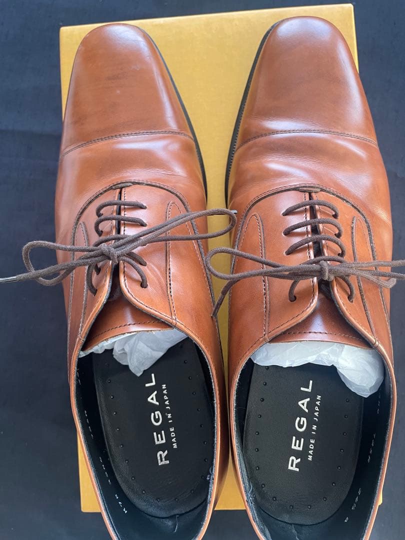 ⭐︎お値下げ⭐︎ 【美品】REGAL キャメルブラウン ビジネスシューズ