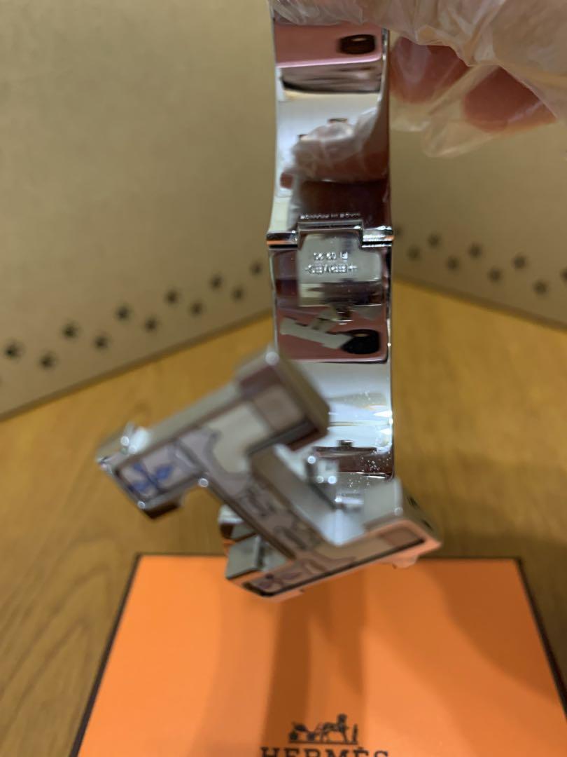 エルメス エナメルブレスレット　クリックH