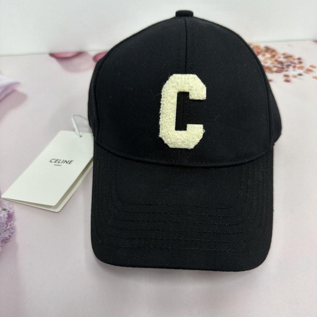 CELINE コットン ベースボール キャップ