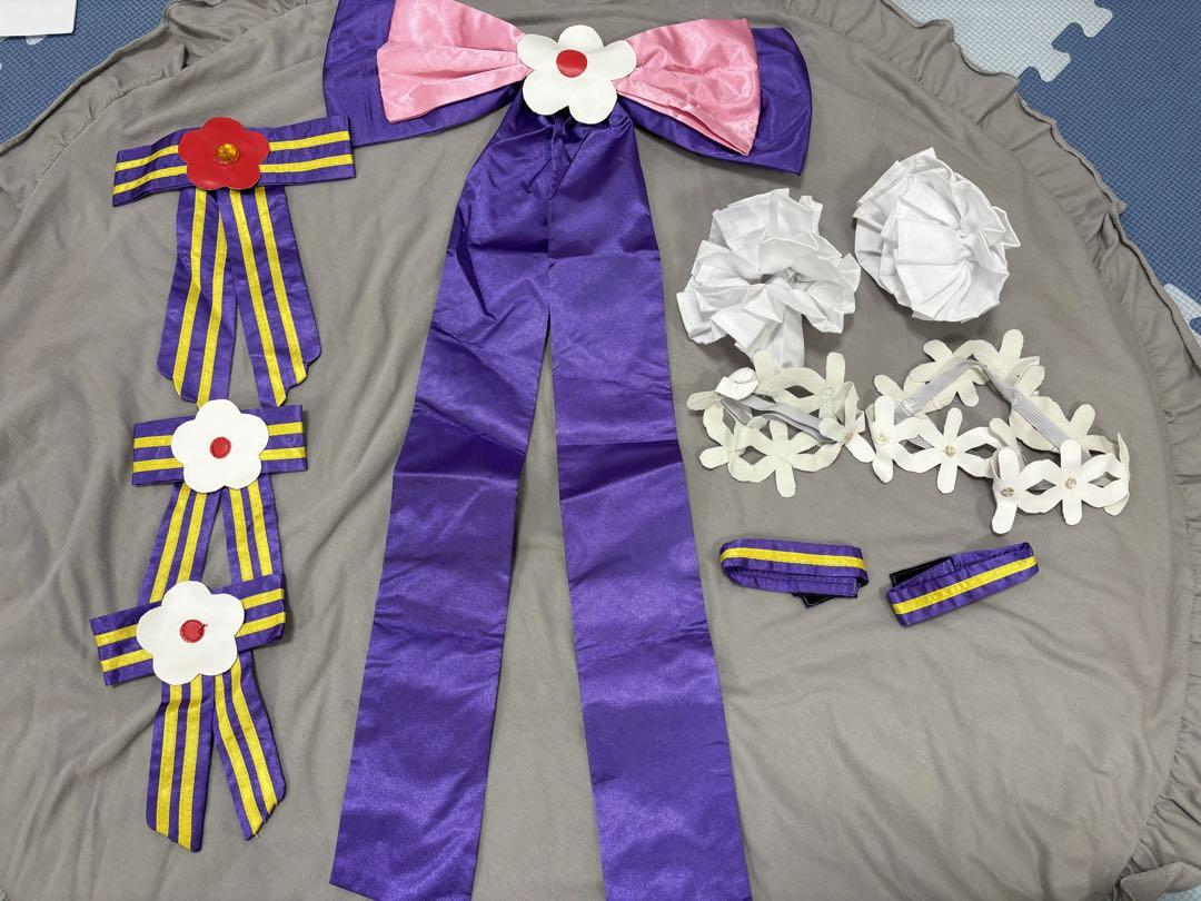 ウマ娘コスプレニシノフラワー勝負服ウィッグ付きフルセット