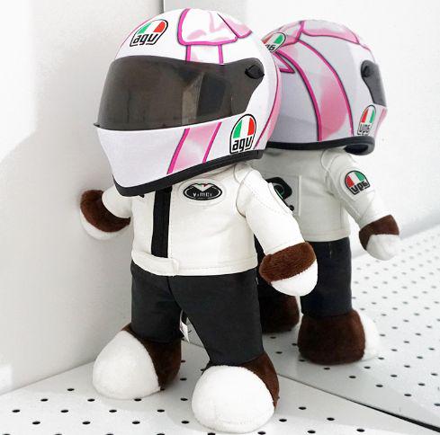 AGV ヘルメットデザイン ぬいぐるみ