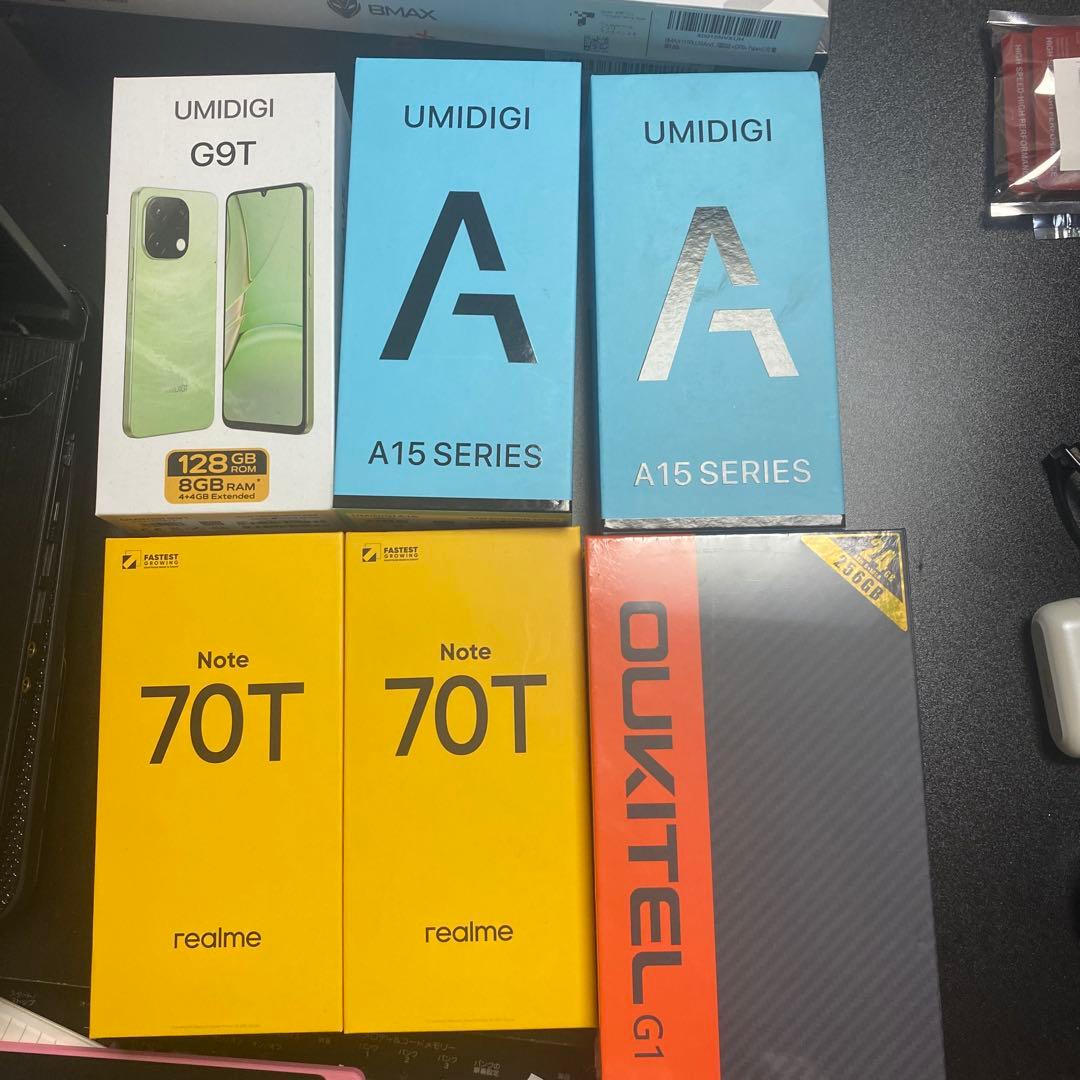 スマホ6台セット