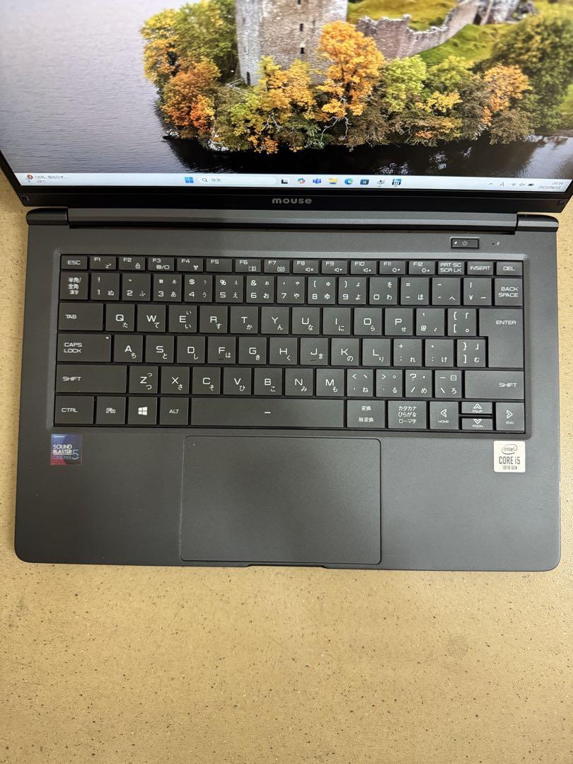 Windowsノート本体 mouse X4-i5CMLAB i5-10210U 8GB 250GB