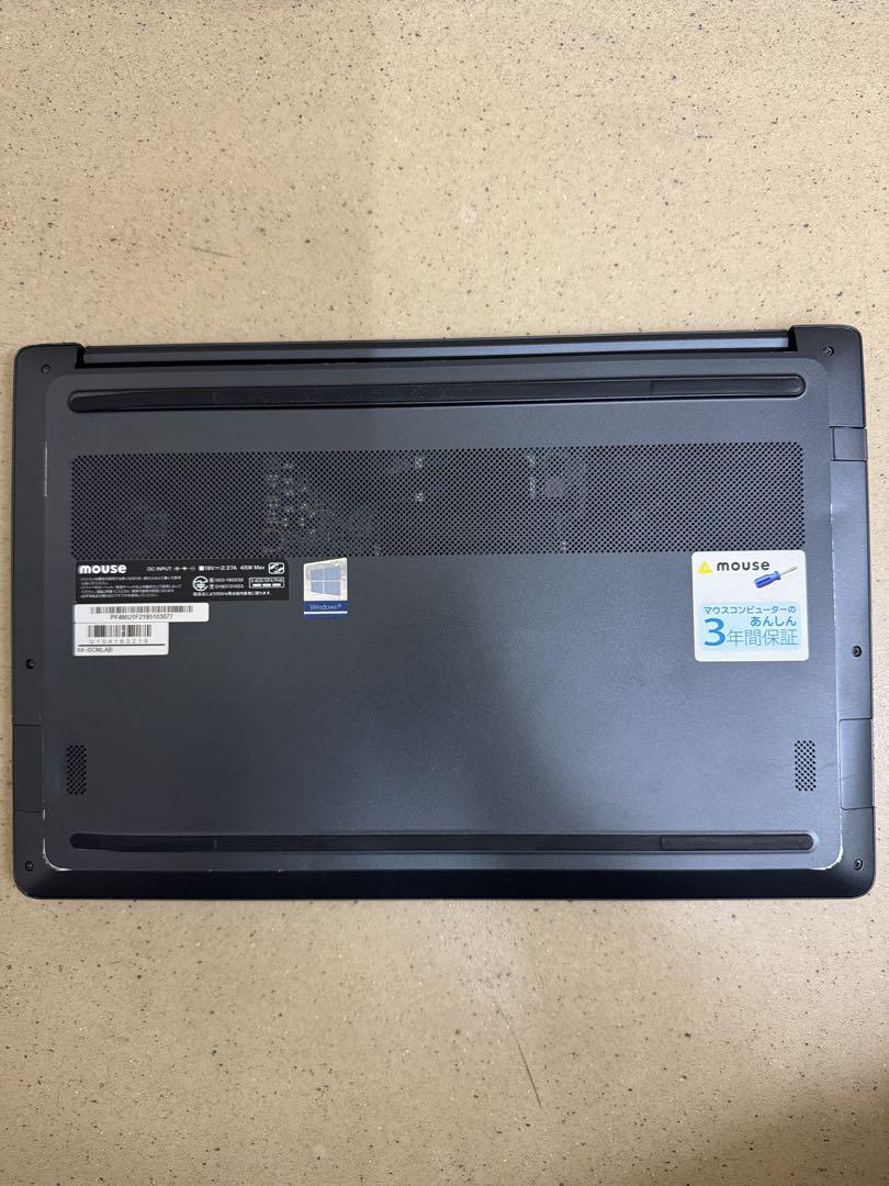 Windowsノート本体 mouse X4-i5CMLAB i5-10210U 8GB 250GB