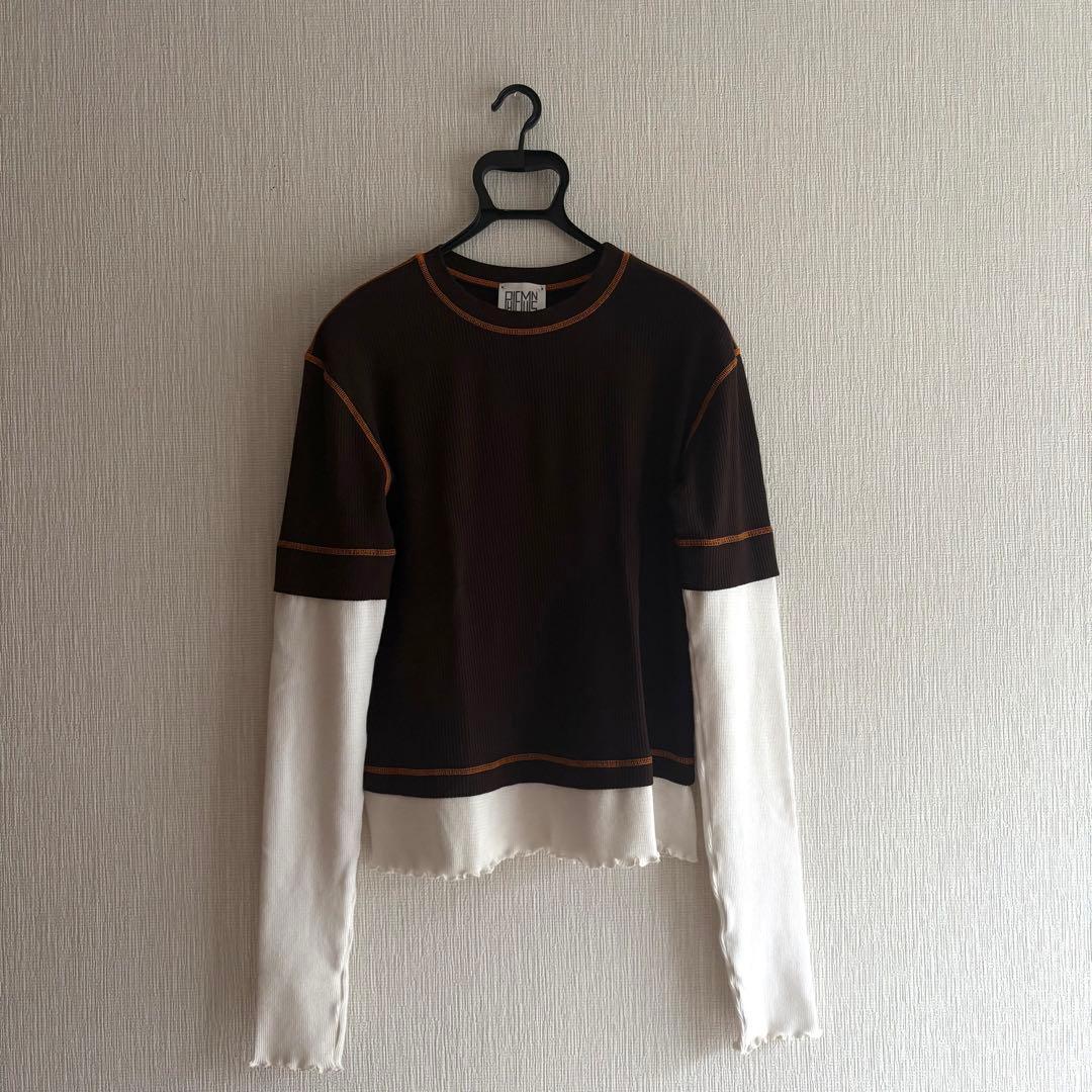 gr8 phlemuns レイヤードニットM