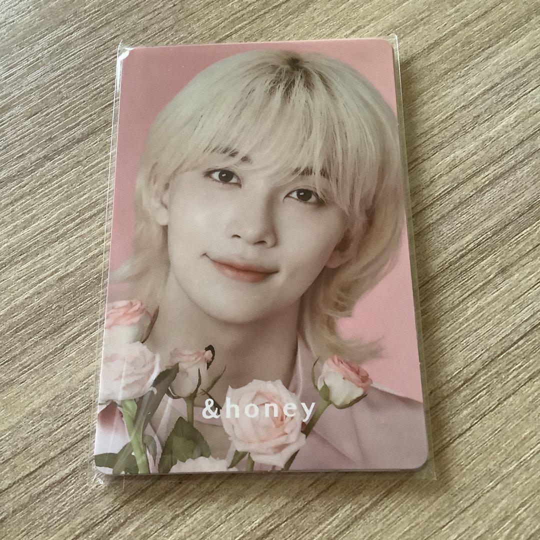 &honey jeonghan アンドハニー ジョンハン フォトカード 特典