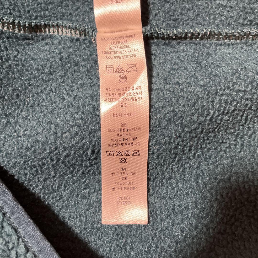 patagonia フリース M 緑/茶色