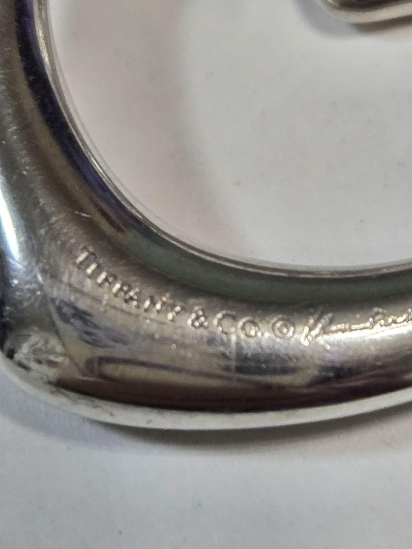 お値下げ❗超美品✨ティファニー オープンハート ネックレス　AG925♪