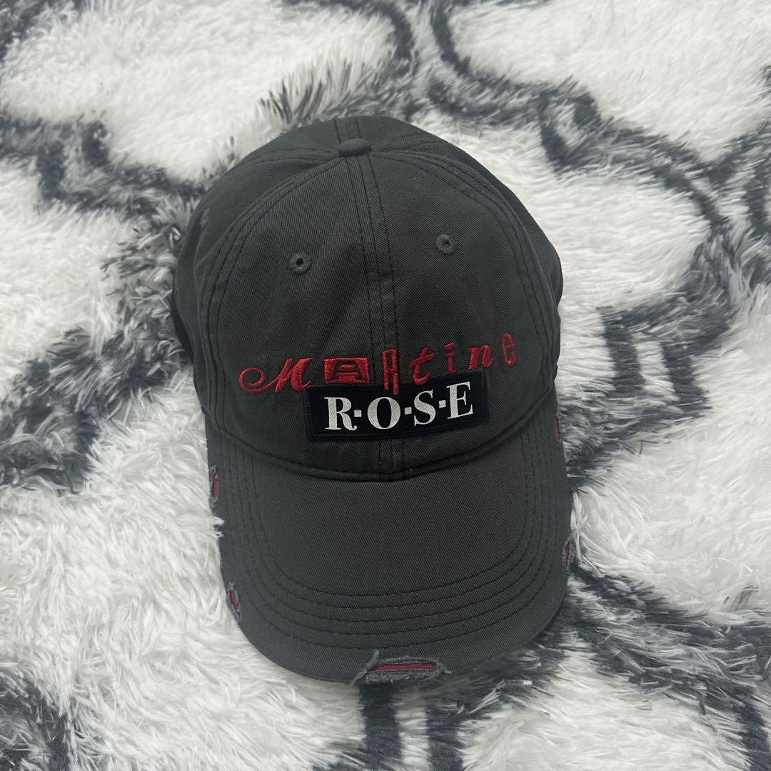 MARTINE ROSE マーティンローズ　CAP ベースボールキャップ 帽子 MARTINE ROSE(マーティンローズ) / キャップ/Rolled Back Cap